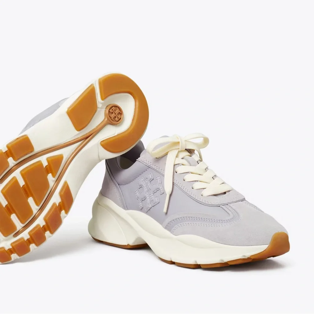 Tory Burch Good Luck Trainer Spring Lavender